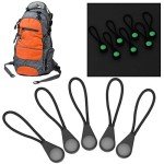 20 PCS Glow-in-the-Dark Zipper Puller Heads