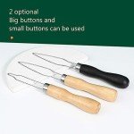 Button Hook Helper for Easy Dressing Aid