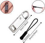 Zipper Pull Replacement Set for Bags and Clothing