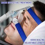 4 Pack CPAP Strap Covers Breathable CPAP Strap Cushions for Most CPAP Headgear Straps Can Reduce The Tracks On The Face Made of Soft Fabric CPAP Face Pads