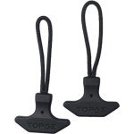 6 Pack Heavy Duty T-Zipper Pulls for Gear