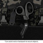 Tactical Zipper Pull Cord Replacement - 2PCS (Black)