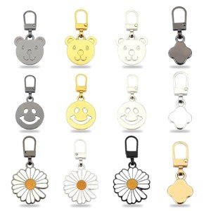12 PCS Metal Zipper Pull Replacement Set
