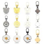 12 PCS Metal Zipper Pull Replacement Set