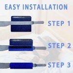 4 Pack CPAP Strap Covers Breathable CPAP Strap Cushions for Most CPAP Headgear Straps Can Reduce The Tracks On The Face Made of Soft Fabric CPAP Face Pads