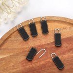 6-Pack Detachable Plastic Zipper Pull Replacements
