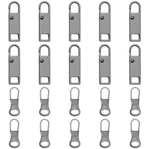 20 Pack Zipper Pull Replacement Kit - 2 Styles