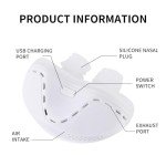 Anti Snoring Devices for Men and Women,Twin Turbine Electric Adjustable and Breathable Suitable for All Nose Shapes,Adjustable Wind Speed,Snoring Solution - 2.0 Version