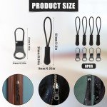 8-Pack Heavy Duty Zipper Pull Replacement Tabs