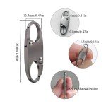 HANTAQ 6PCS Anti-Theft Zipper Puller Kit