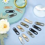 30 Metal Zipper Pulls for Luggage and Clothing