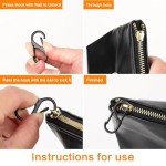 15 Pcs Carabiner Clip Zipper Pull Replace Set