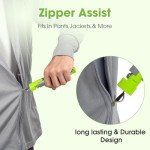One-Handed Button Hook and Zipper Aid - 2 Pack