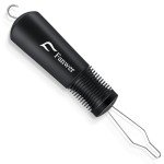 One-Handed Button Hook and Zipper Pull Aid