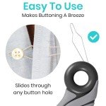 Vive Button Hook Tool for Easy Dressing
