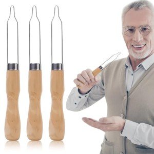 3-Pack Easy-Grip Button Hook Assist Device