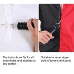 Button Hook and Zipper Pull for Arthritis Aids