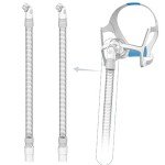 2 Packs Replacement Tube for N20, 2 Packs Replacement Short Tube Compatible with N20, Avoid Leakage and Reduce Noise，Great Value Supplies by Medihealer.