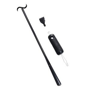 Homymusy 2-in-1 Long Shoe Horn & Dressing Stick