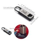 Heavy Duty Zipper Pull Replacement for Luggage