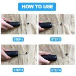 Homymusy 2-in-1 Long Shoe Horn & Dressing Stick