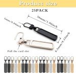 25 Metal Zipper Pulls and Replacement Sliders