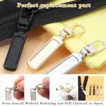 25 Metal Zipper Pulls and Replacement Sliders