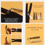 25 Metal Zipper Pulls and Replacement Sliders