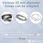 2 Packs Replacement Tube for N20, 2 Packs Replacement Short Tube Compatible with N20, Avoid Leakage and Reduce Noise，Great Value Supplies by Medihealer.