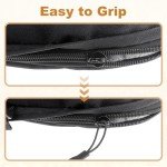 50 Pcs Heavy Duty Zipper Pulls - Black