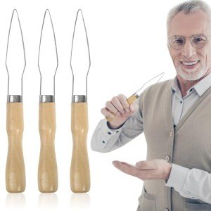 3-Pack Easy-Grip Button Hook Assist Device