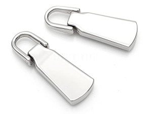 4 Pack Metal Zipper Pulls for Crafting