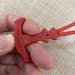 Durable TPU T-Shaped Zipper Pulls - Set of 6