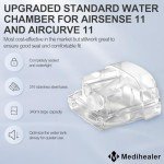 Improved Water Chamber for AirSense 11, HumidAir Water Tub for S11 Series, 340ml Upgraded Humidifier Tub Container,Great-Value CPAP Supplies by Medihealer.