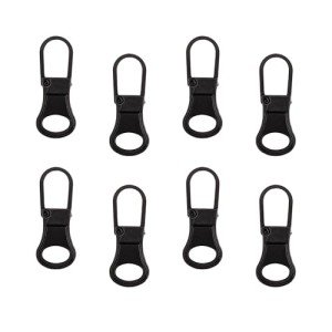 8 Pack Detachable Zipper Pulls for Clothing & Bags