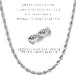 Zipper Pull Aid with Hook and Clip Tool