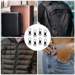 8-Pack Detachable Zipper Pulls for Easy Repair
