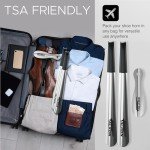 Falkon 3-Pack Extra Long Metal Shoe Horns