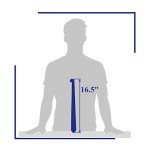 Long Handle Metal Shoe Horn for Seniors & Kids