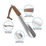 Metal Shoe Horn – 30.5 cm for Seniors and Kids