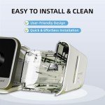 Resvent CPAP Water Chamber, FSA/HSA Eligible, Resvent CPAP Supplies, Replacement CPAP Humidifier Compatible with Resvent iBreeze CPAP Machine, Same Quality As OEM, with 10-Pack Resvent CPAP Filters