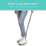 Extra Long Stainless Steel Shoe Horn - 31.5
