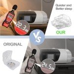 Improved Water Chamber for AirSense 11, HumidAir Water Tub for S11 Series, 340ml Upgraded Humidifier Tub Container,Great-Value CPAP Supplies by Medihealer.