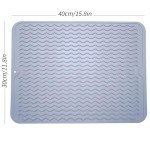 Nightstand Waterproof Protector Mat for CPAP Machine, Prevents Vibration and Noise, Silicone Non-Slip Protector Mat Keep Machine in Place