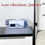 Nightstand Waterproof Protector Mat for CPAP Machine, Prevents Vibration and Noise, Silicone Non-Slip Protector Mat Keep Machine in Place