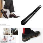 Sarmyarc 2-Pack Plastic Shoe Horns, 10.3 Inches