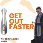 Long Handle Metal Shoe Horns - 2 Pack