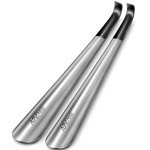 NINEMAX Extra Long Metal Shoe Horns 42cm (2pcs)