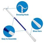 Extra Long 35.5 Inch Shoe Horn with Bag