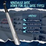 NINEMAX Extra Long Metal Shoe Horns 42cm (2pcs)
